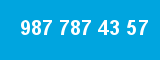 987 787 43 57 987 787 43 57